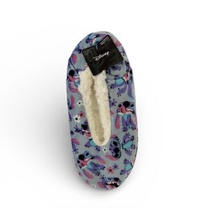 Disney Stitch Plush Slippers in Blue and Pink